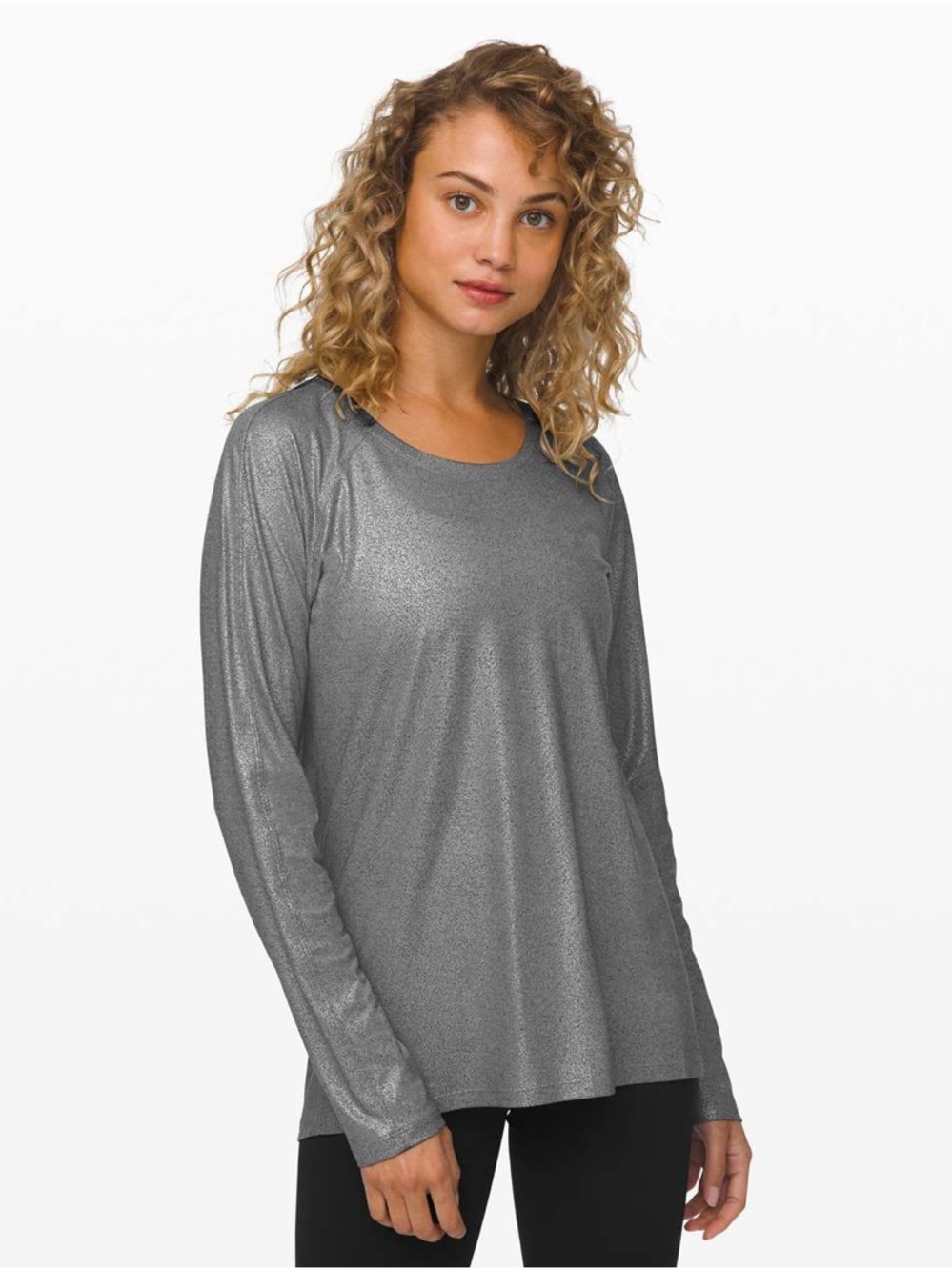 Lululemon Emerald Long Sleeve *Foil
